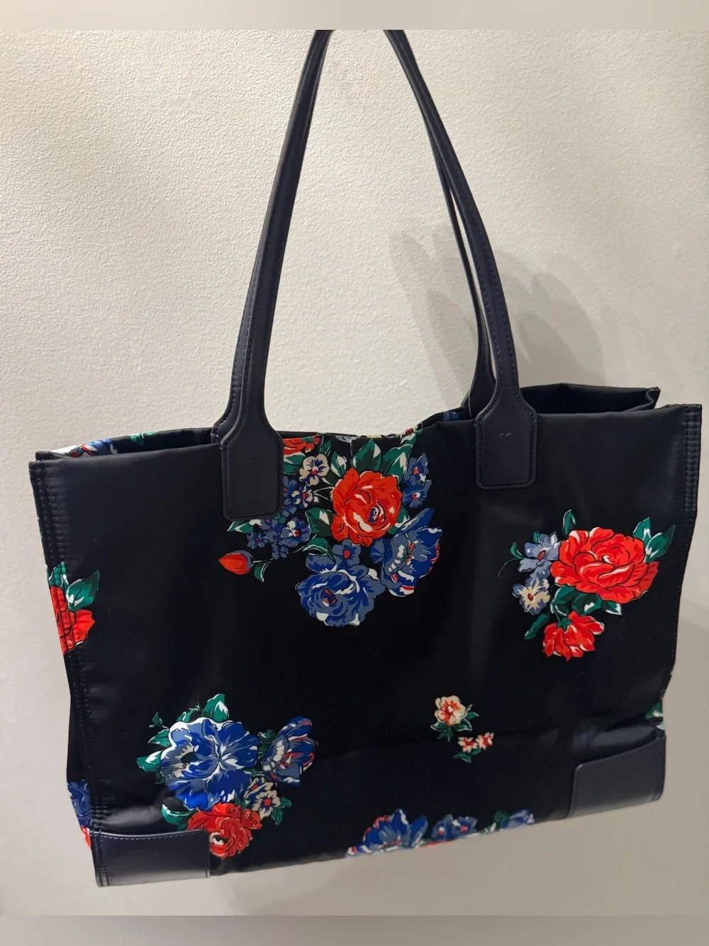 Tory Burch Floral Print  Ella Tote NWOT